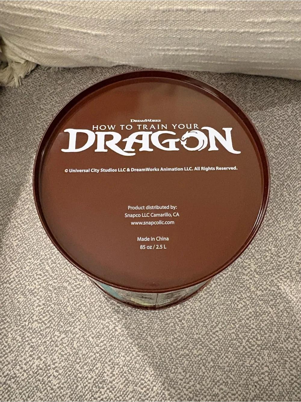 How to Train Your Dragon Collectible Popcorn Bucket